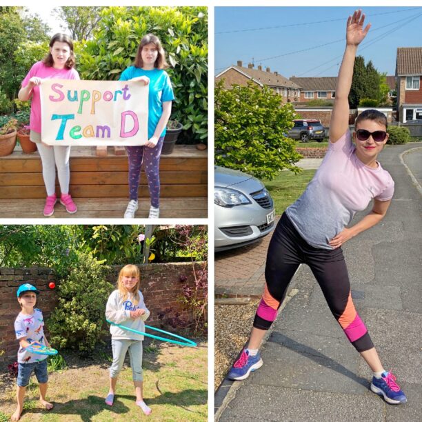 2.6 fundraising heroes, Team Domenica
