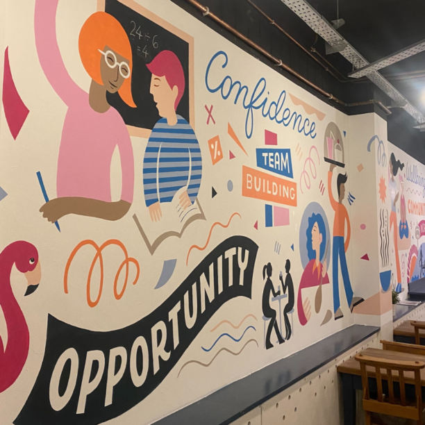 New Mural, Team Domenica