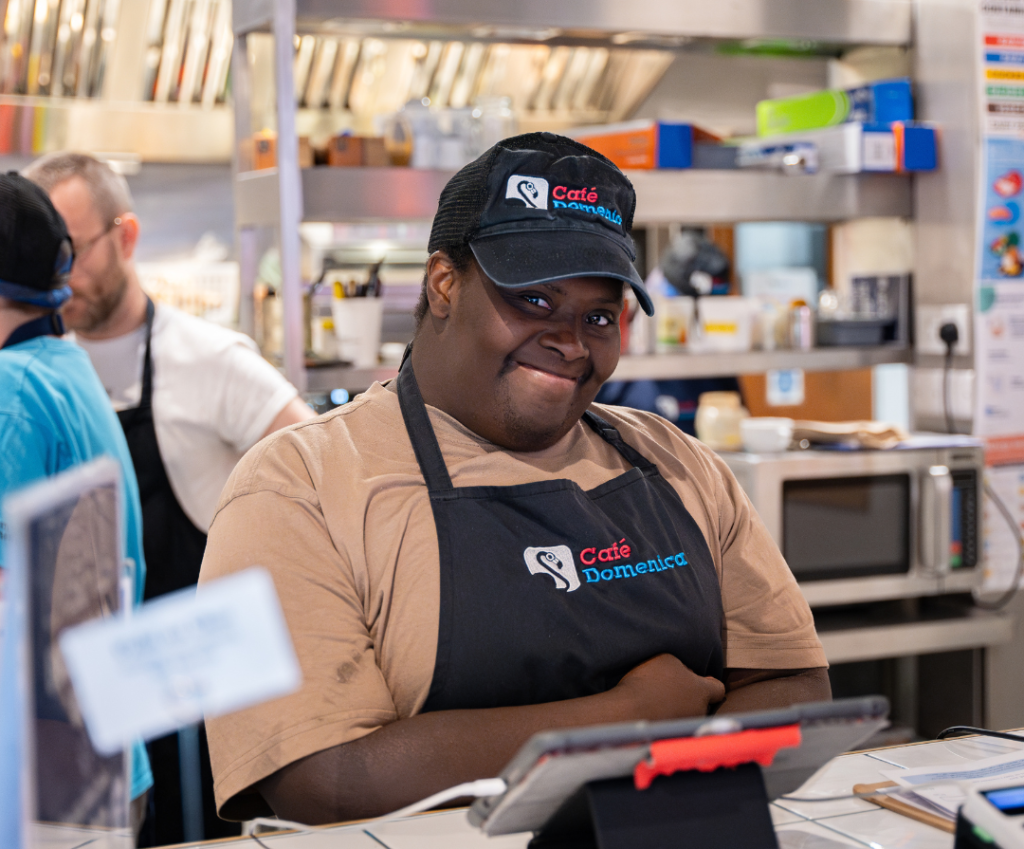 A picture of a candidate working at Cafe Domenica