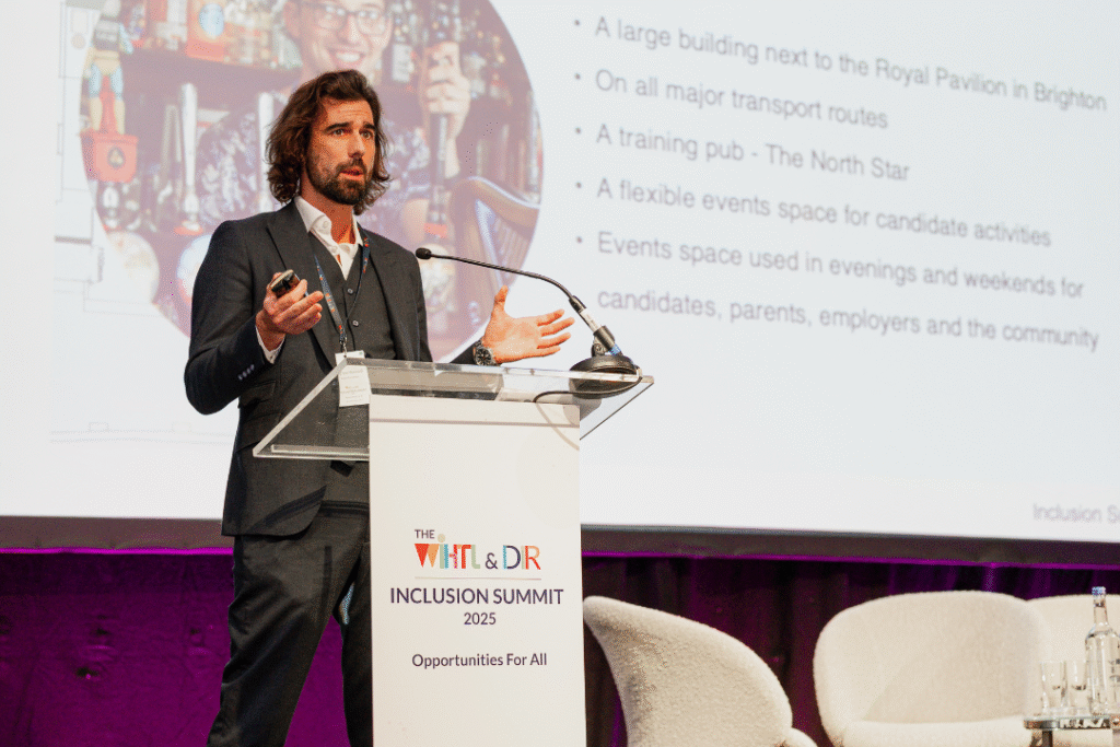Greg van Heeswijk at the WiHTL & DiR Inclusion Summit and Awards