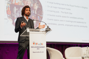 Greg van Heeswijk at the WiHTL & DiR Inclusion Summit and Awards