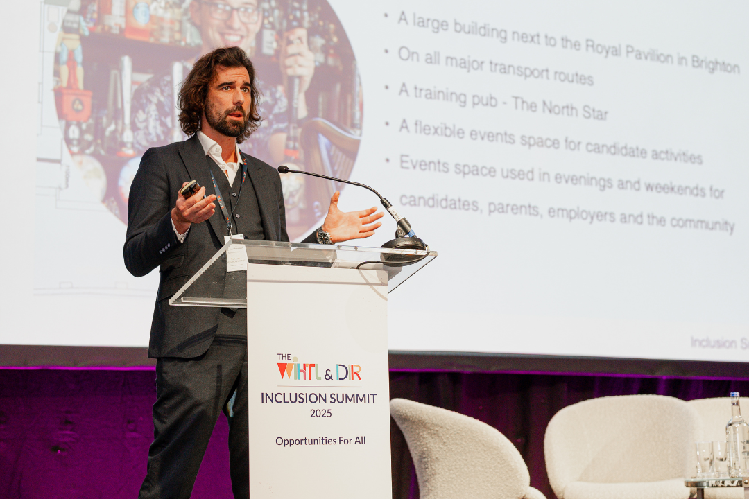 Greg van Heeswijk at the WiHTL & DiR Inclusion Summit and Awards