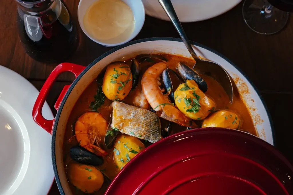 A delicious looking seafood dish at The North Star Brighton
