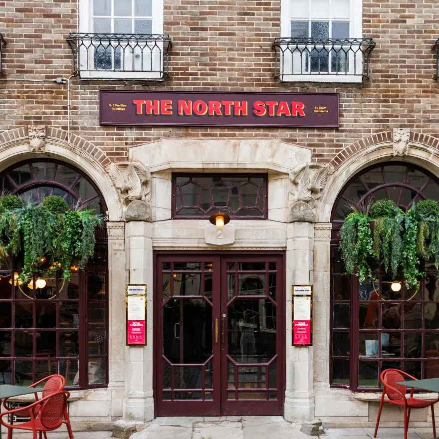 Exterior of The North Star pub Brighton