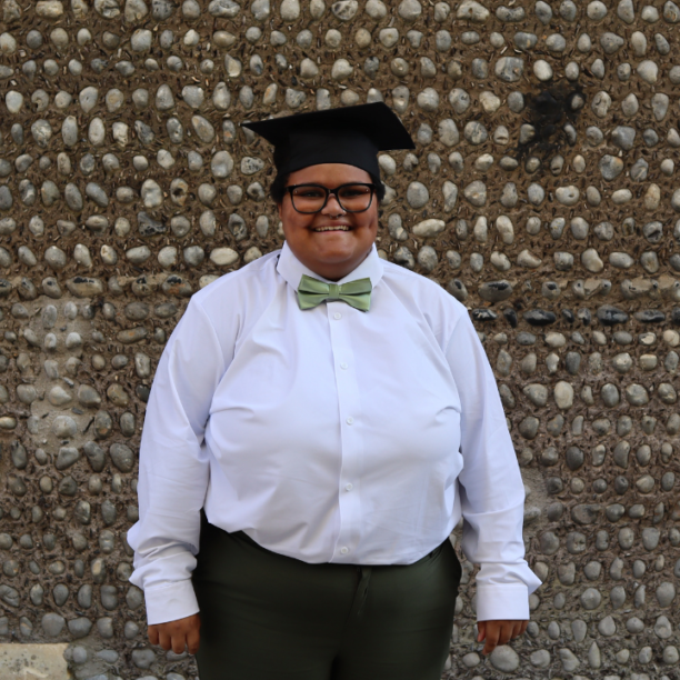 Candidate at Graduation