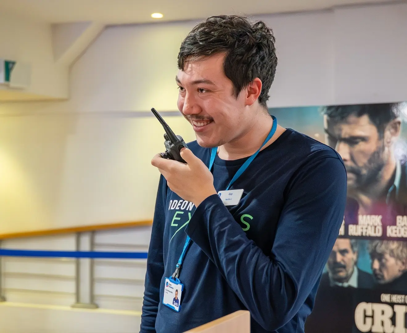 Guy at Odeon Cinema, Brighton
